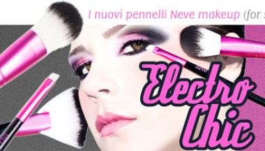 NeveCosmetics Pennelli ElectroChic