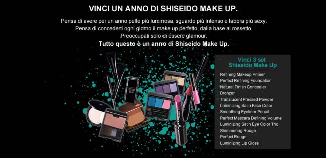 Premi concorso Shiseido