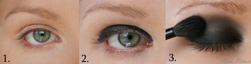 come creare smokey eyes nero fase 1