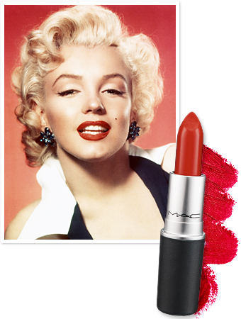 marilyn monroe mac lipstick