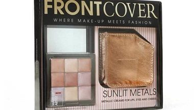 Front Cover Sunlit Metals per un look da elegante a frizzante!