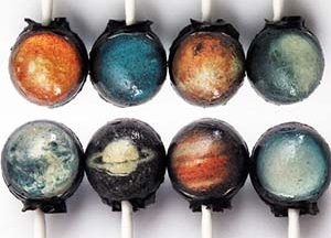 solar system lollipops