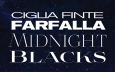 Ciglia Finte Farfalla Midnight