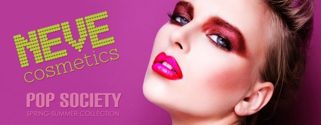 NeveCosmetics pop society banner