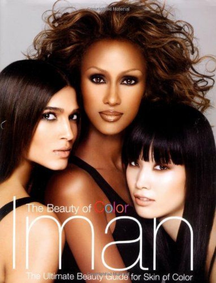 The beauty of color iman