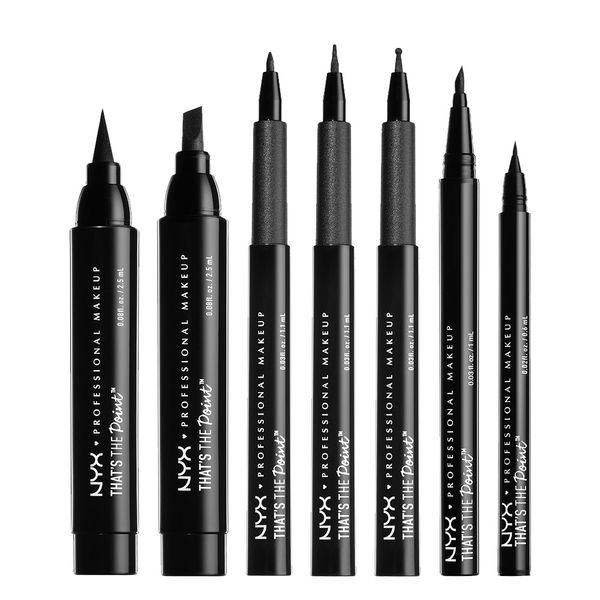 Eye-liner di nuova generazione: wing liner, roller liner, jumbo liner e dot liner