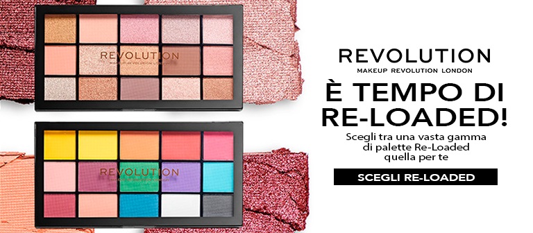 Makeup Revolution Palette Reloaded: una linea allegra e divertente